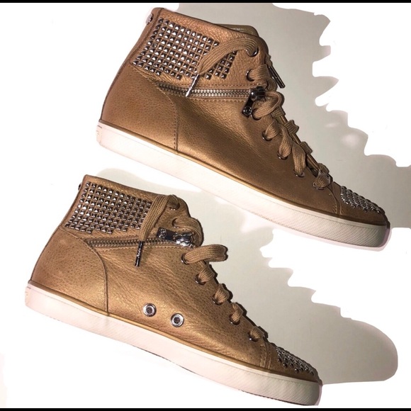 MICHAEL KORS LEATHER SNEAKERS - Picture 8 of 8